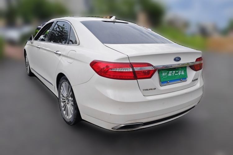 Used Ford Taurus 2017 EcoBoost 245 Luxury Model Rear Left 45 Deg