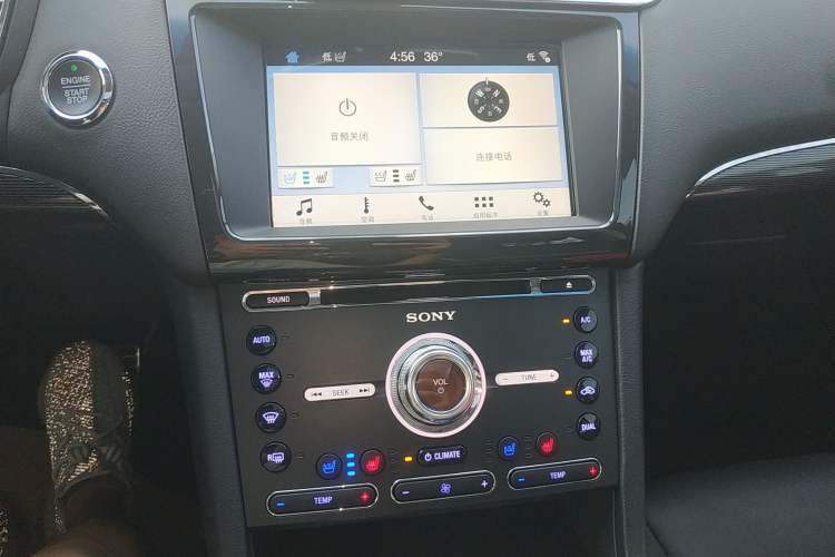 Used Ford Taurus 2018 EcoBoost 245 Premier Edition China V Standard Audio And AC Panel