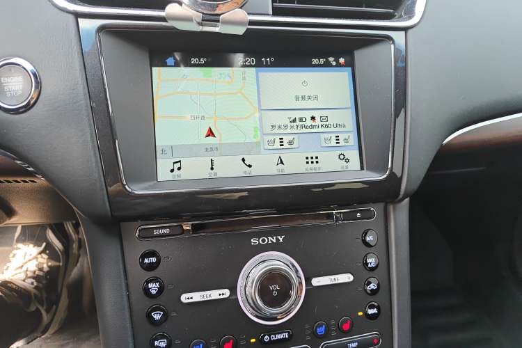Used Ford Taurus 2018 EcoBoost 245 LTD Limited Edition China V Standard Audio And AC Panel