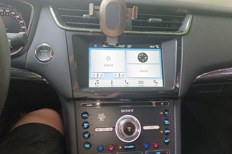 Used Ford Taurus 2018 EcoBoost 245 Premier Edition China V Standard Audio And AC Panel