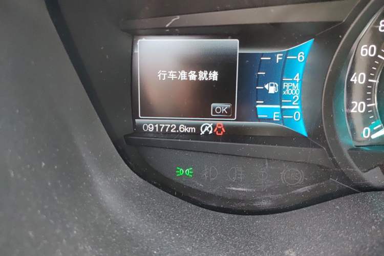 Used Ford Taurus 2018 EcoBoost 245 Fashion Edition China VI Standard Odometer Close Up