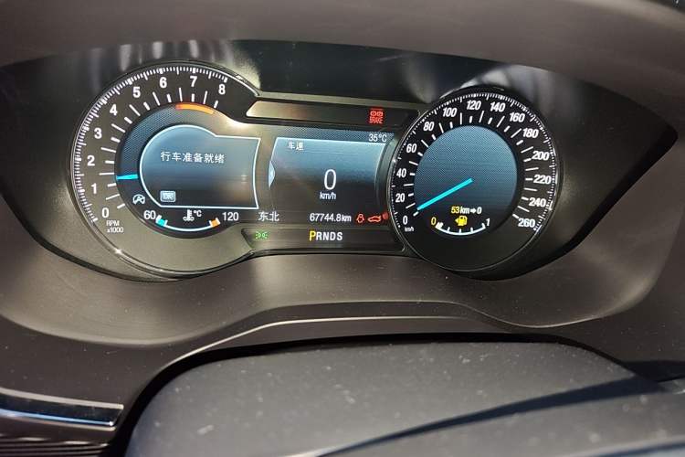 Used Ford Taurus 2018 EcoBoost 245 Premier Edition China V Standard Odometer Close Up