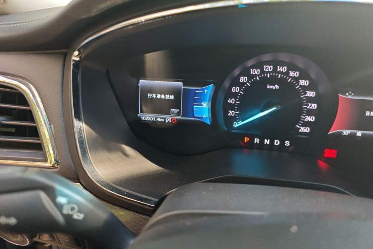 Used Ford Taurus 2018 EcoBoost 245 Fashion Edition China V Standard Odometer Close Up