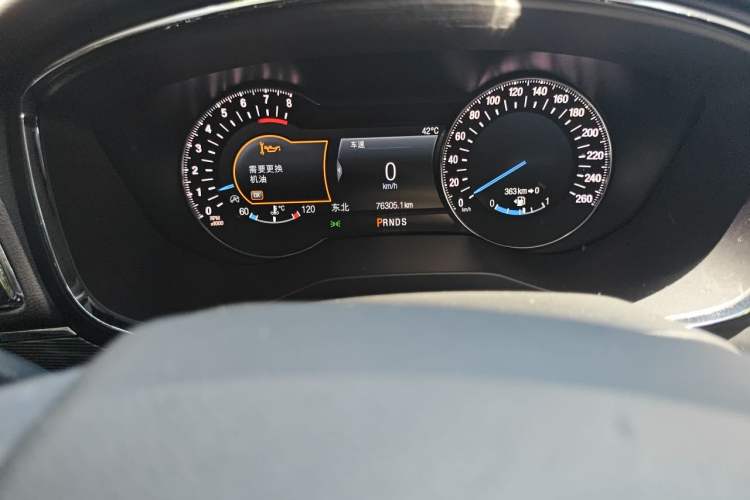 Used Ford Taurus 2018 EcoBoost 245 Premier Edition China V Standard Odometer Close Up