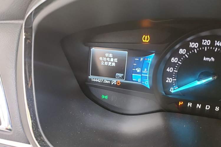 Used Ford Taurus 2018 EcoBoost 245 Fashion Edition China V Standard Odometer Close Up