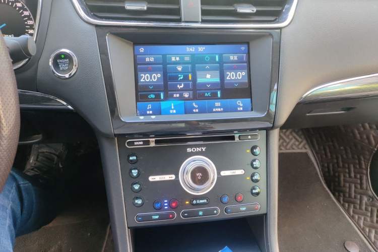 Used Ford Taurus 2018 EcoBoost 245 Premier Edition China V Standard Audio And AC Panel