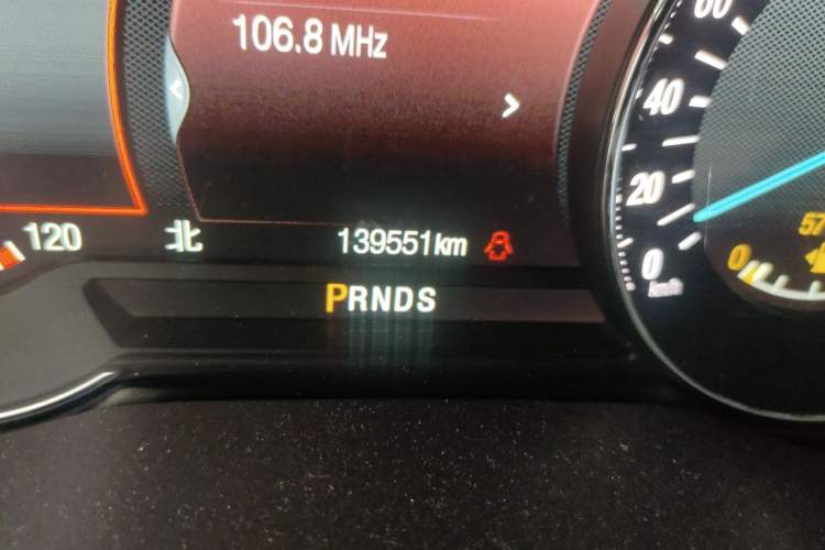 Used Ford Taurus 2018 EcoBoost 245 Premier Edition China V Standard Odometer Close Up