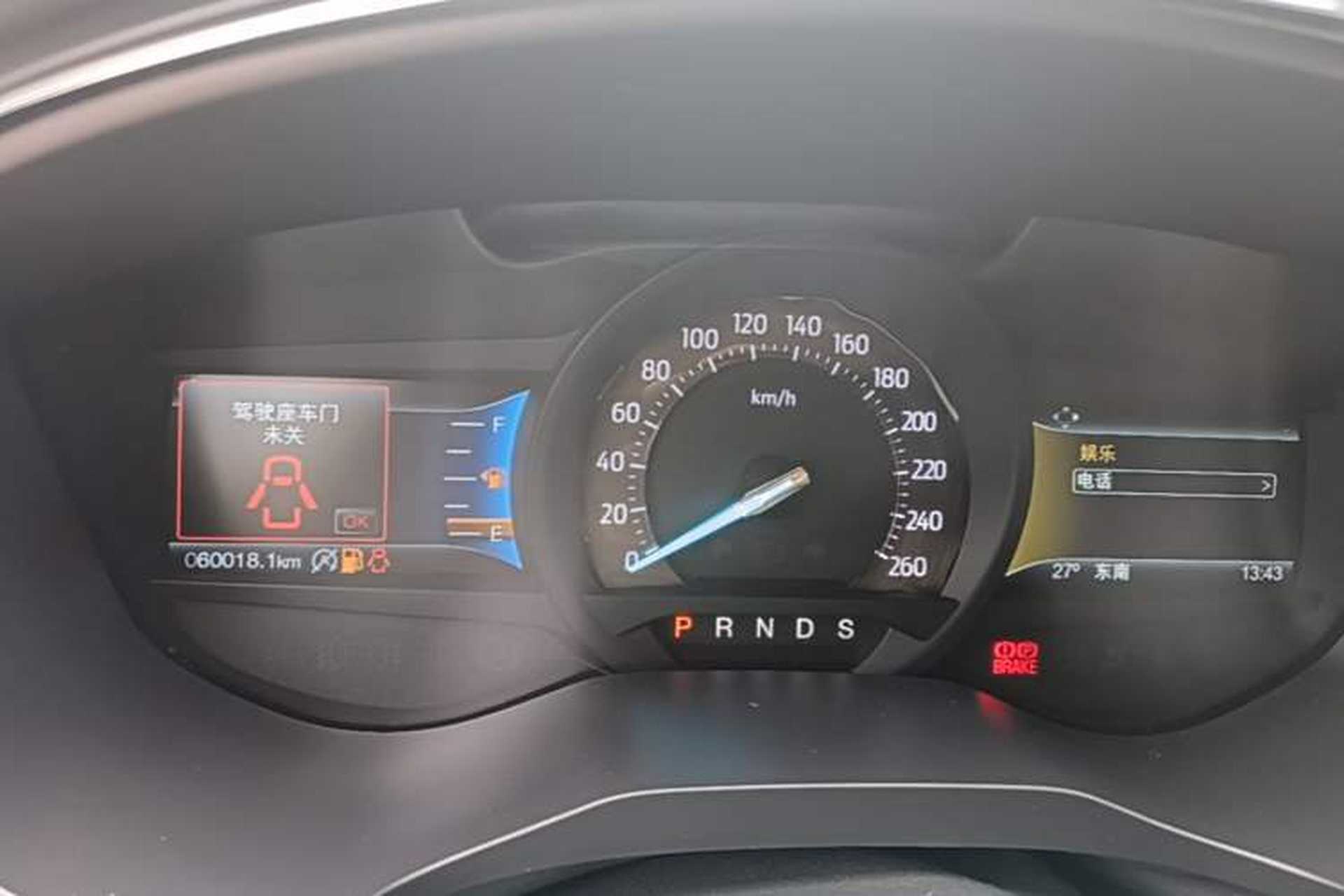 Used Ford Taurus 2018 EcoBoost 245 Fashion Edition China VI Standard Instrument Cluster