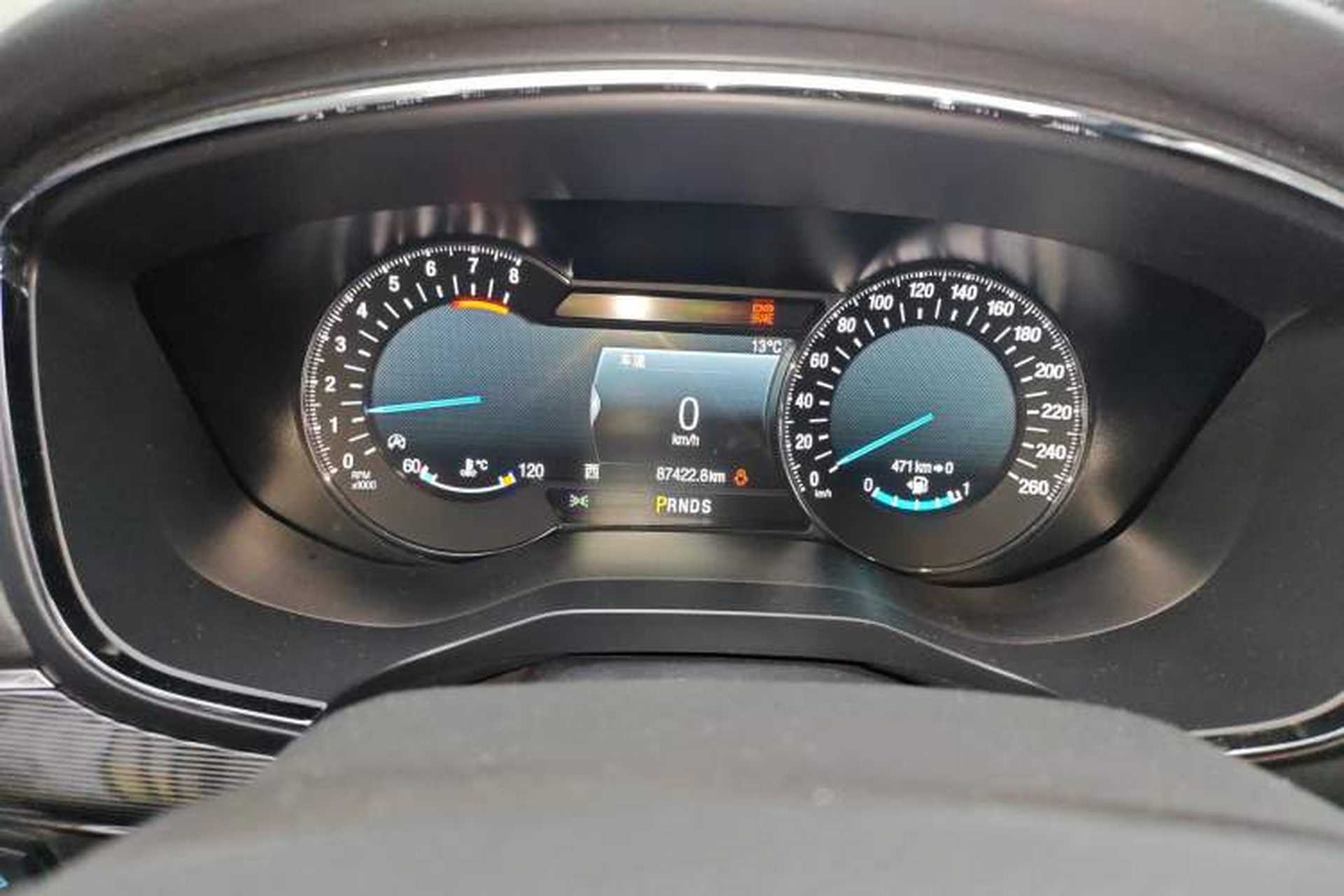 Used Ford Taurus 2018 EcoBoost 245 LTD Limited Edition China V Standard Odometer Close Up