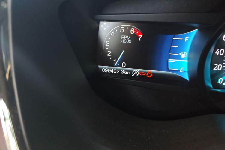 Used Ford Taurus 2018 EcoBoost 245 Fashion Edition China V Standard Odometer Close Up