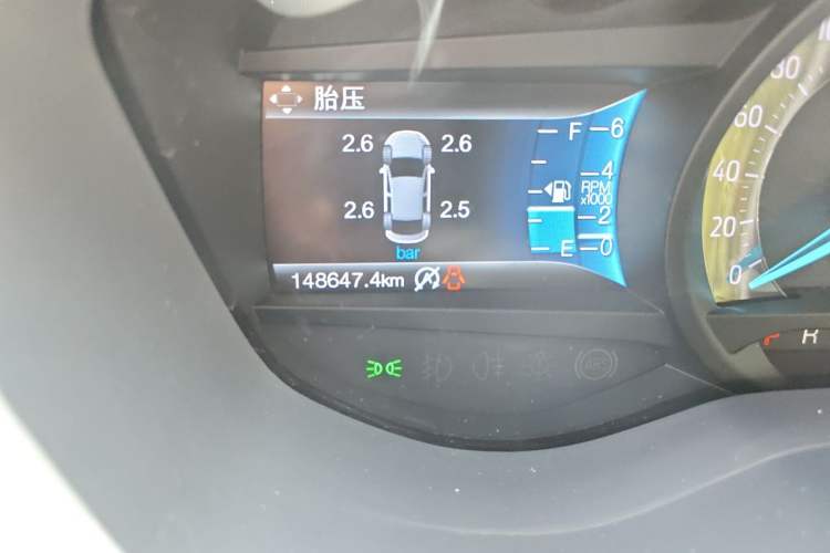 Used Ford Taurus 2018 EcoBoost 245 Fashion Edition China V Standard Odometer Close Up