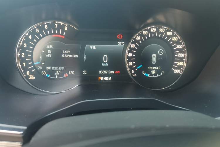 Used Ford Taurus 2019 EcoBoost 245 Premium Edition Odometer Close Up