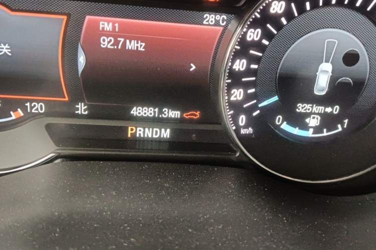 Used Ford Taurus 2019 EcoBoost 245 Premium Edition Odometer Close Up