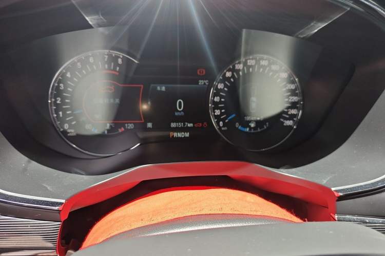 Used Ford Taurus 2019 EcoBoost 245 Premium Edition Odometer Close Up