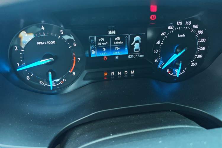 Used Ford Taurus 2019 EcoBoost 245 Comfort Edition Odometer Close Up