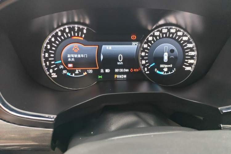 Used Ford Taurus 2019 EcoBoost 245 Premium Edition Odometer Close Up