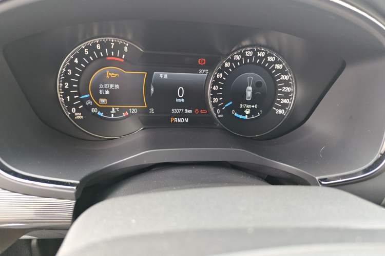 Used Ford Taurus 2019 EcoBoost 245 Premium Edition Odometer Close Up