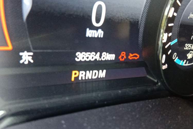 Used Ford Taurus 2019 EcoBoost 245 Premium Edition Odometer Close Up