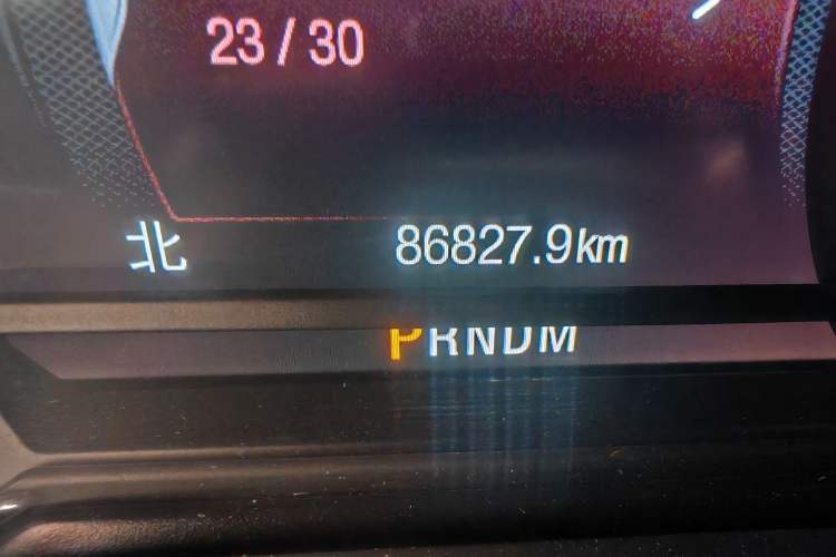 Used Ford Taurus 2019 EcoBoost 245 Premium Edition Odometer Close Up