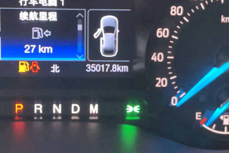 Used Ford Taurus 2019 EcoBoost 245 Comfort Edition Odometer Close Up