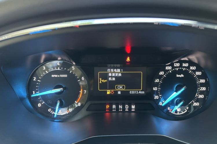 Used Ford Taurus 2019 EcoBoost 245 Comfort Edition Odometer Close Up