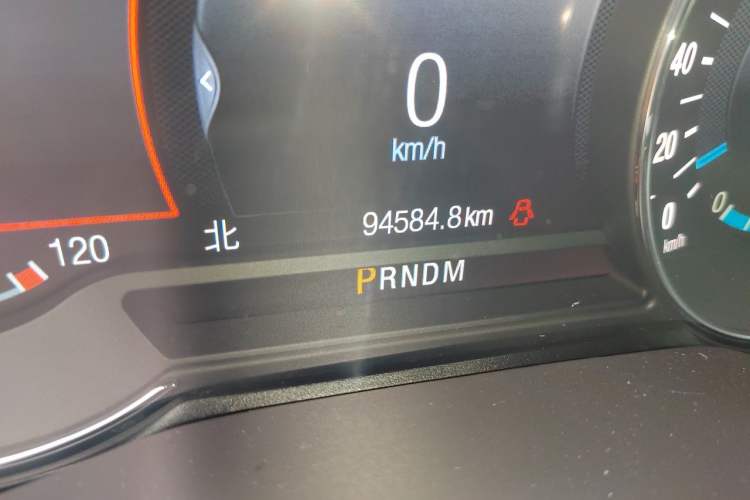 Used Ford Taurus 2019 EcoBoost 245 Premium Edition Odometer Close Up