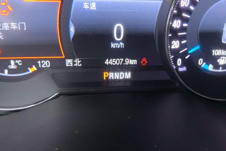 Used Ford Taurus 2019 EcoBoost 245 Premium Edition Odometer Close Up
