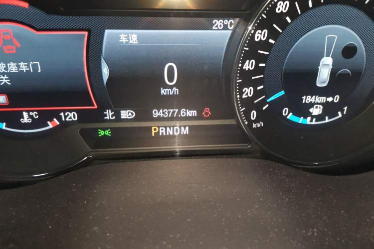 Used Ford Taurus 2019 EcoBoost 245 Premium Edition Odometer Close Up