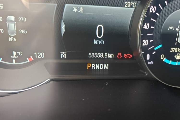 Used Ford Taurus 2019 EcoBoost 245 Premium Edition Odometer Close Up