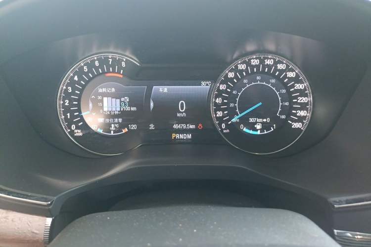 Used Ford Taurus 2019 EcoBoost 245 Premium Edition Odometer Close Up