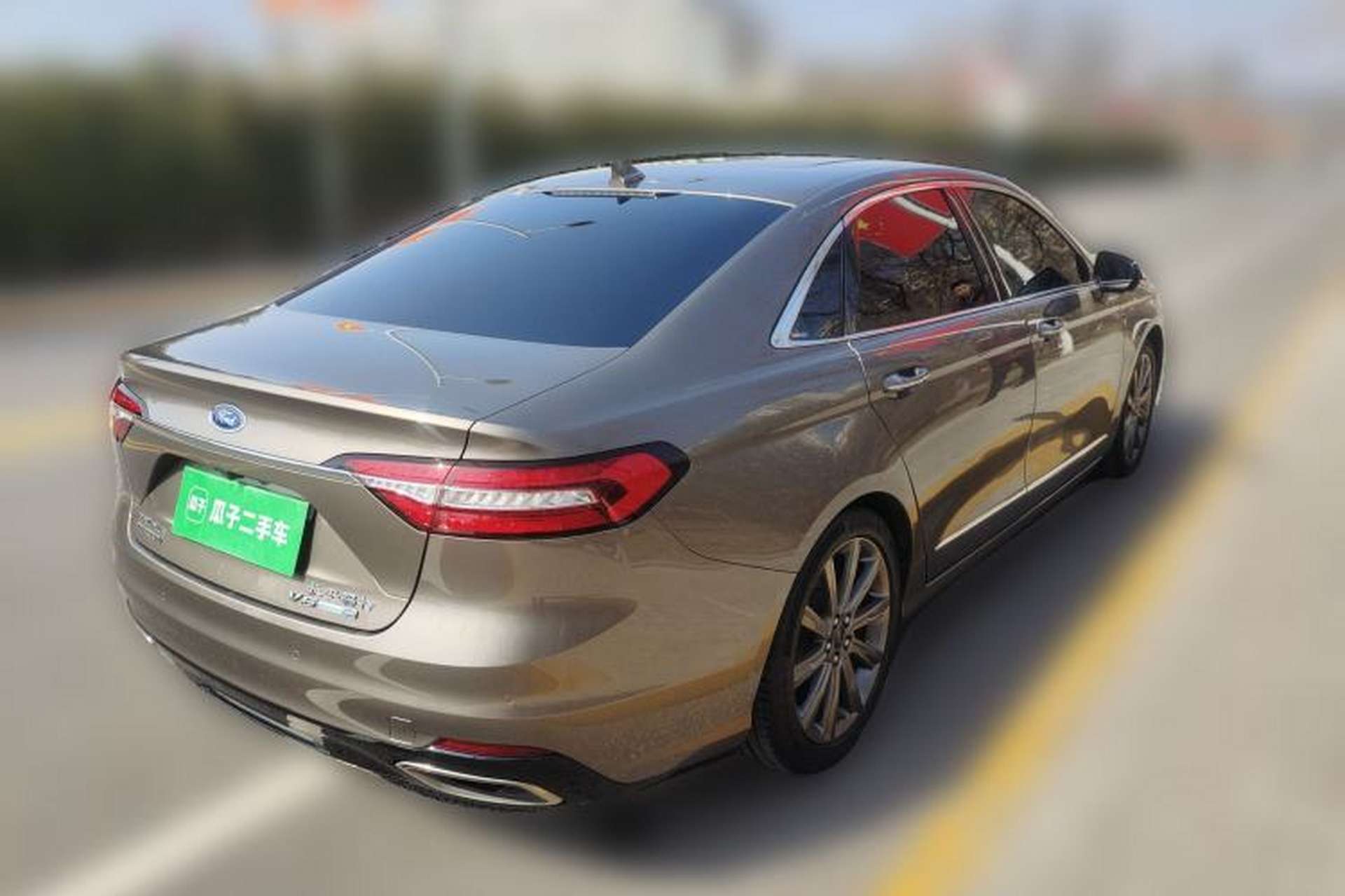 Used Ford Taurus 2019 EcoBoost 245 Premium Edition Rear Right 45 Deg