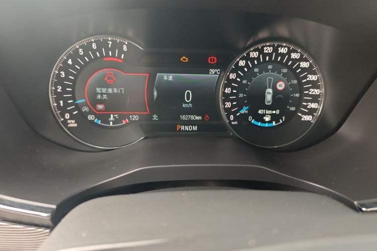 Used Ford Taurus 2019 EcoBoost 245 Premium Edition Odometer Close Up