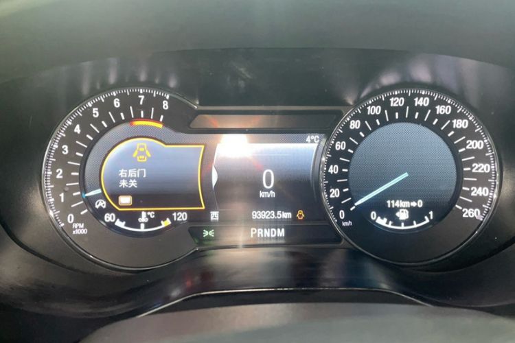 Used Ford Taurus 2019 EcoBoost 245 Premium Edition Odometer Close Up