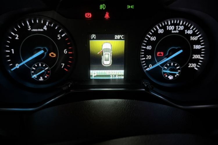 Used Ford Territory 2019 EcoBoost 145 CVT Platinum Edition China VI compliant Odometer Close Up