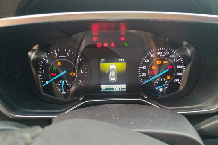 Used Ford Territory 2019 EcoBoost 145 CVT Elite Model China VI Standard Instrument Cluster