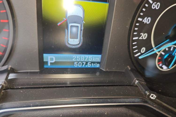 Used Ford Territory 2019 EcoBoost 145 CVT Platinum Edition China VI compliant Odometer Close Up