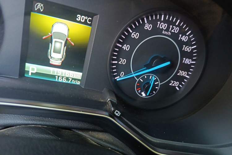 Used Ford Territory 2019 EcoBoost 145 CVT Platinum Edition China VI compliant Odometer Close Up