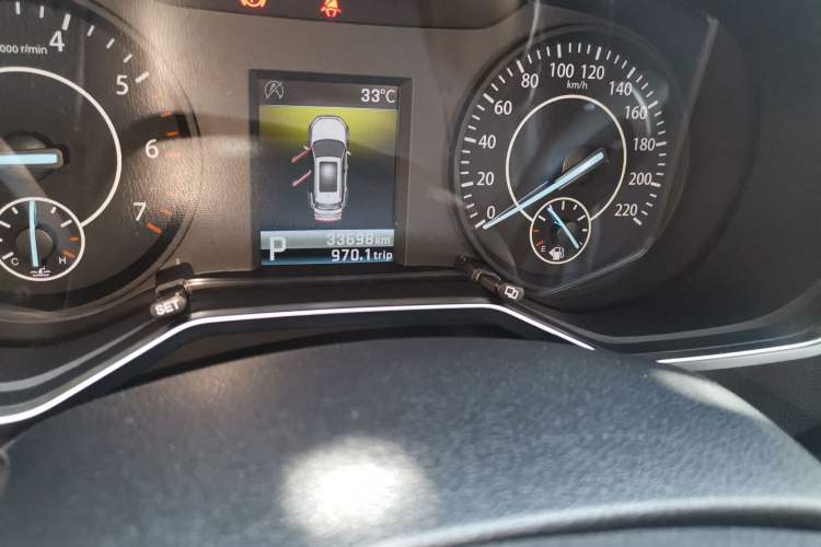 Used Ford Territory 2019 EcoBoost 145 CVT Platinum Edition China VI compliant Odometer Close Up