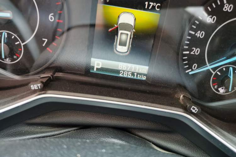 Used Ford Territory 2019 EcoBoost 145 CVT Platinum Edition China VI compliant Odometer Close Up