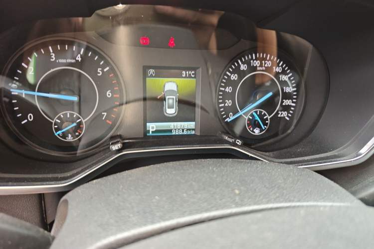 Used Ford Territory 2019 EcoBoost 145 CVT Platinum Edition China VI compliant Odometer Close Up