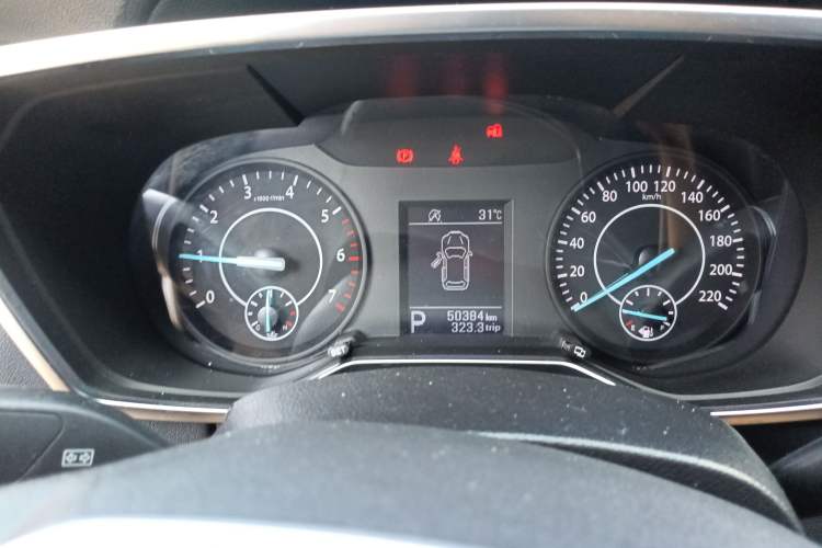 Used Ford Territory 2019 Custom Edition Odometer Close Up