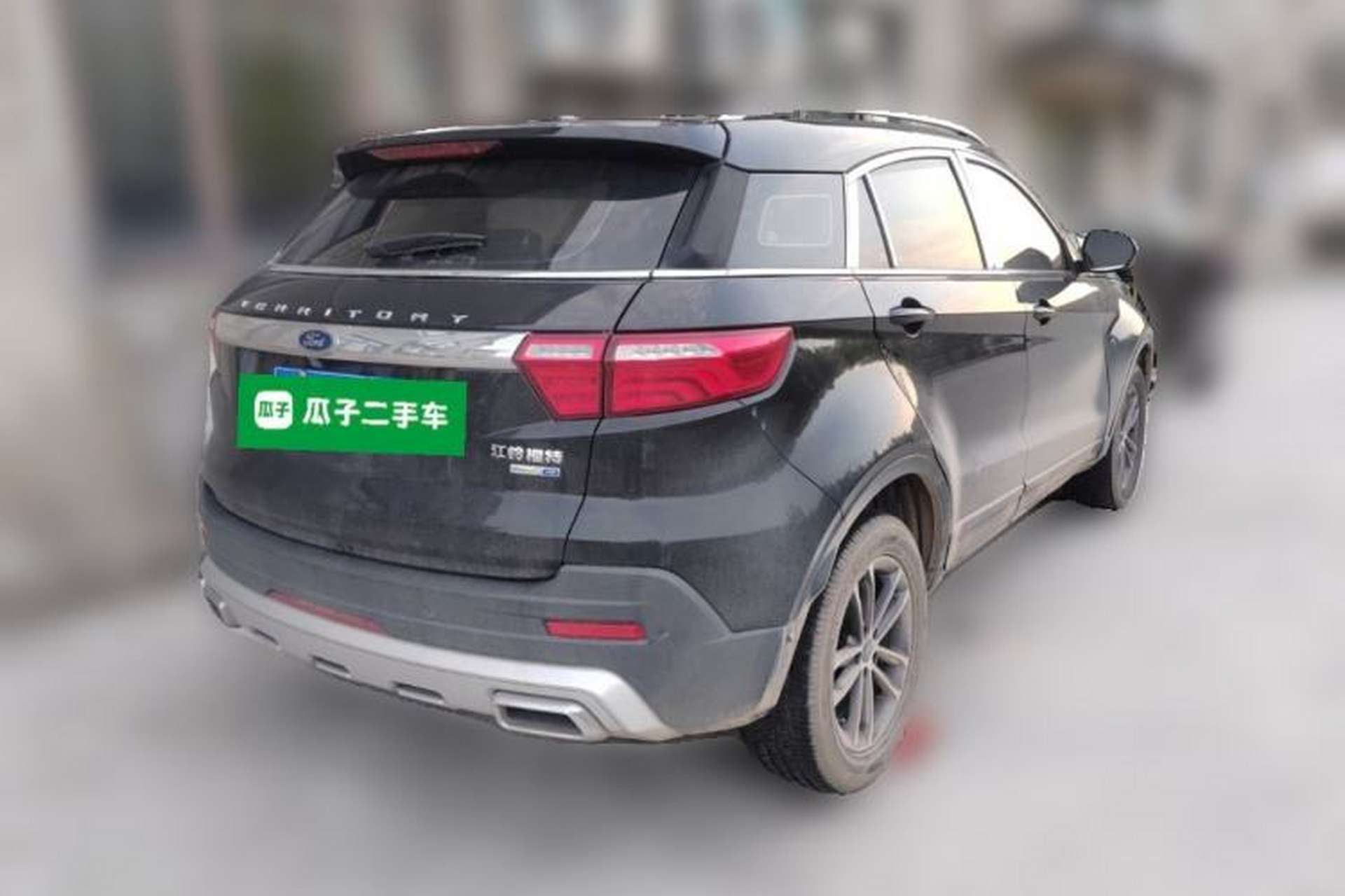 Used Ford Territory 2019 EcoBoost 145 CVT Platinum Edition China VI compliant Rear Right 45 Deg