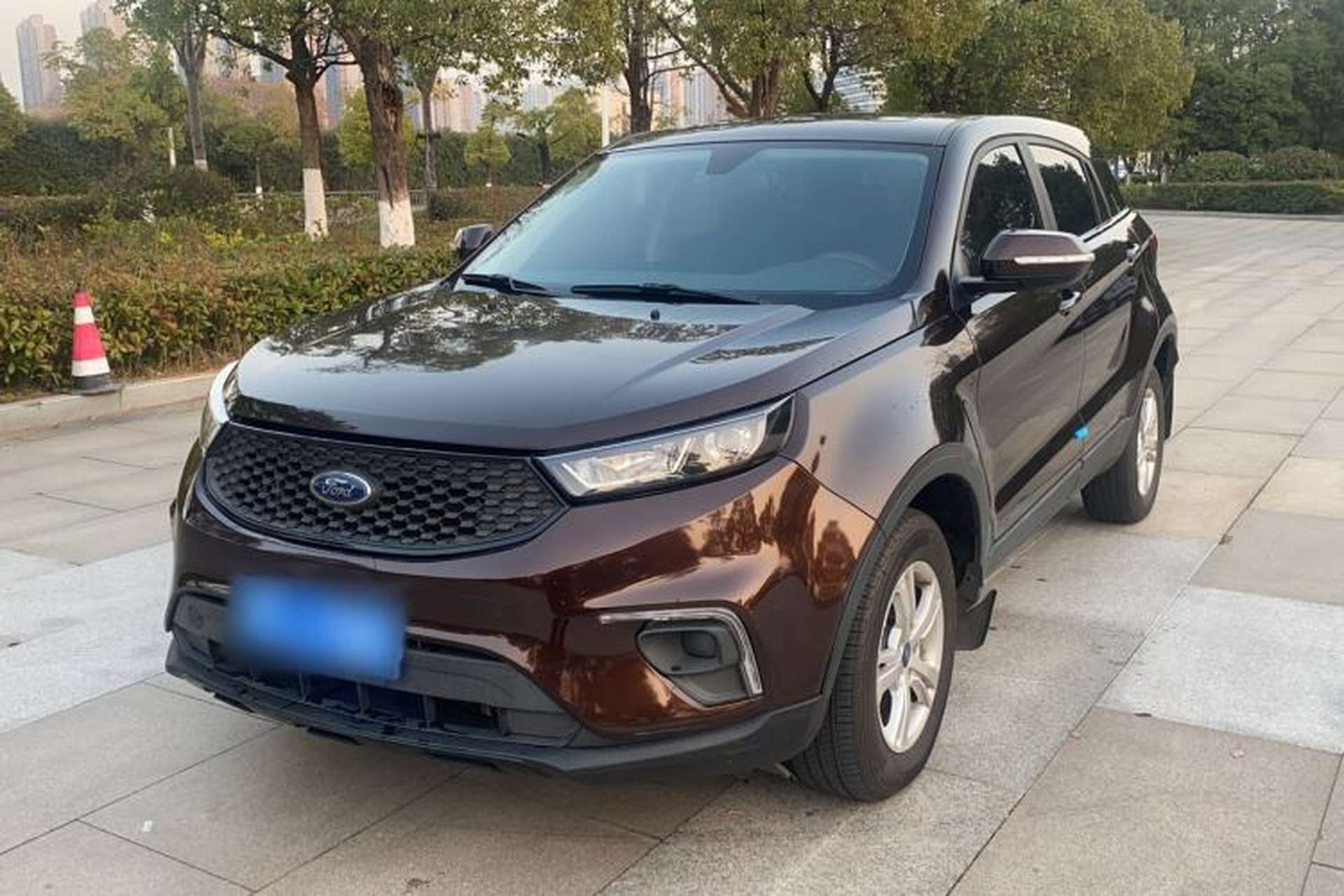 Used Ford Territory 2019 Custom Edition Front Left 45 Deg