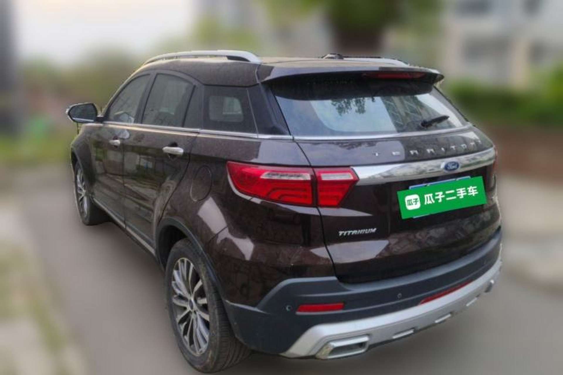 Used Ford Territory 2019 EcoBoost 145 CVT Prestige Model China VI Standard Rear Left 45 Deg