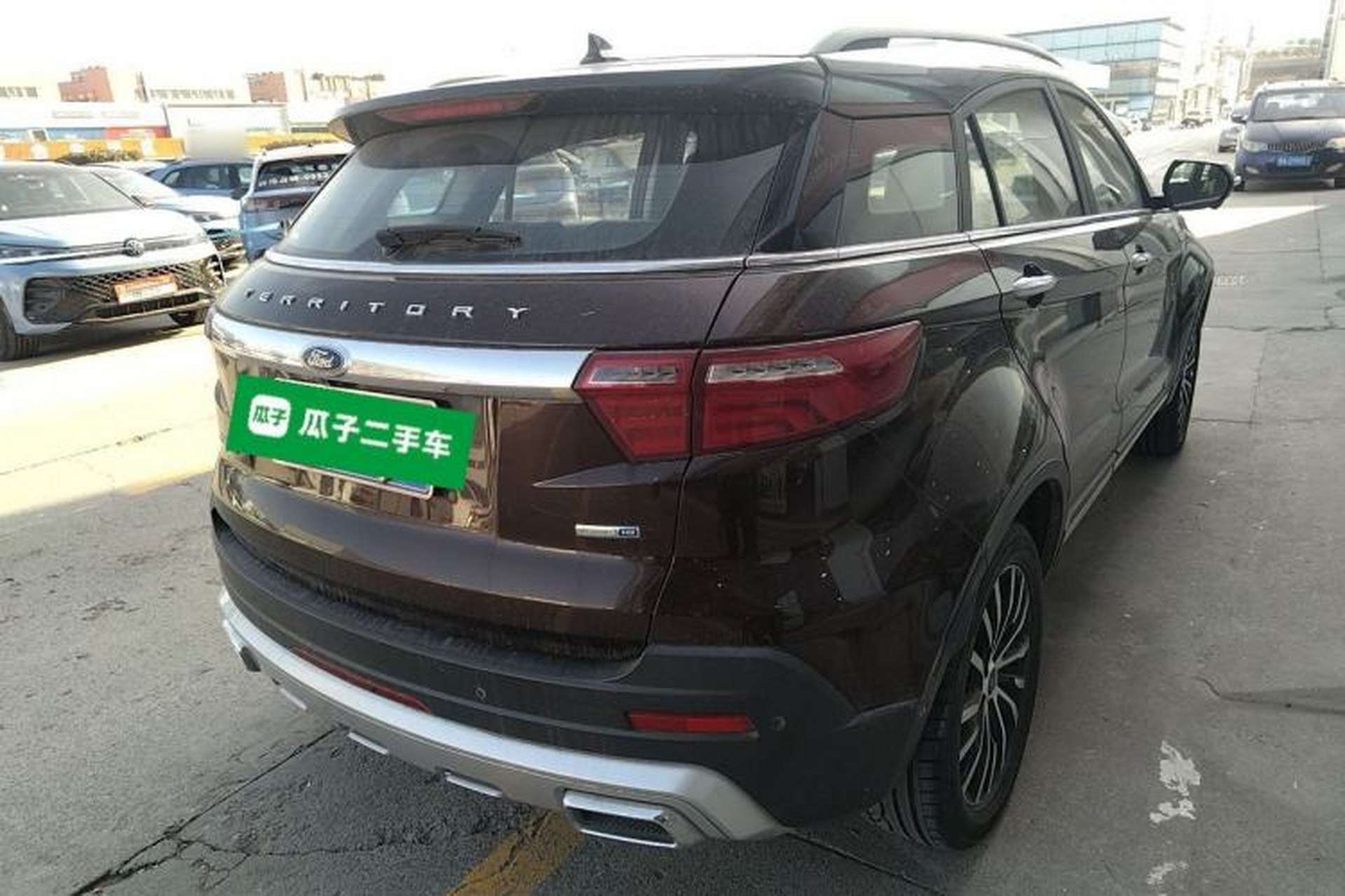 Used Ford Territory 2019 EcoBoost 145 CVT Prestige PLUS Model China V Standard Rear Right 45 Deg