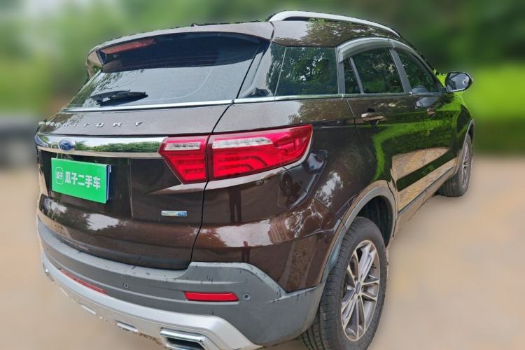 Used Ford Territory 2019 EcoBoost 145 CVT Platinum Edition China VI compliant Rear Right 45 Deg