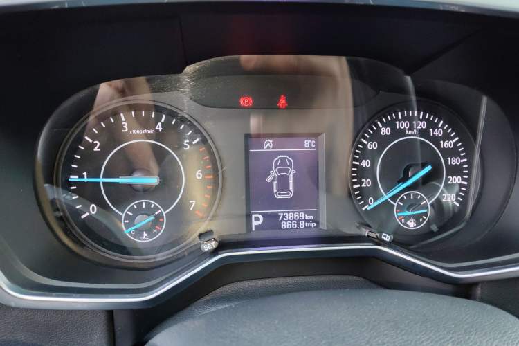Used Ford Territory 2019 EcoBoost 145 CVT Elite Model China VI Standard Instrument Cluster