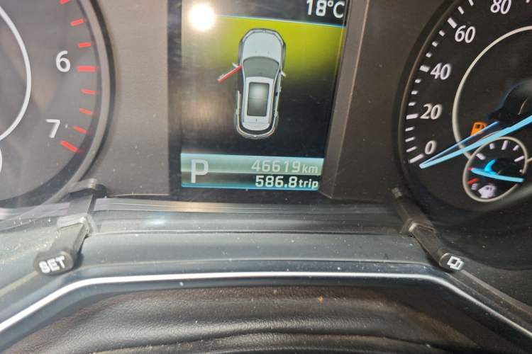 Used Ford Territory 2019 EcoBoost 145 CVT Platinum Edition China VI compliant Odometer Close Up