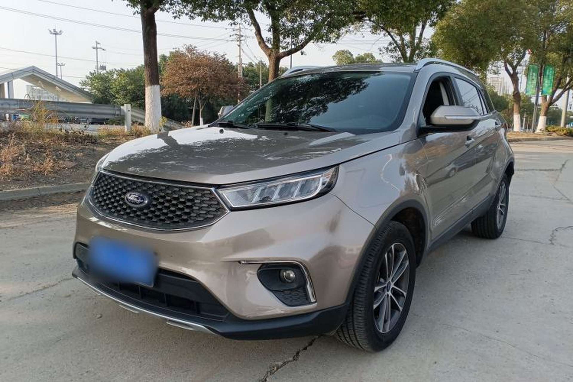 Used Ford Territory 2019 EcoBoost 145 CVT Platinum Edition China VI compliant Front Left 45 Deg
