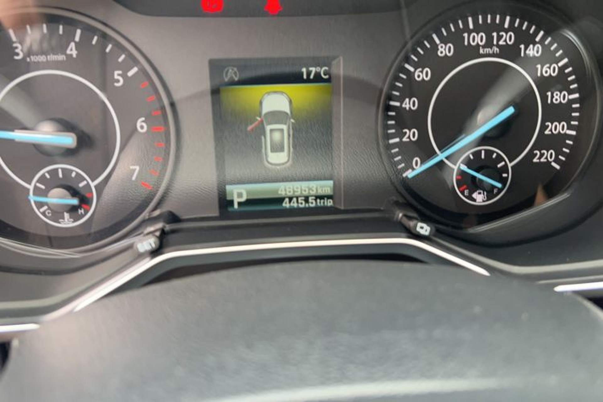 Used Ford Territory 2019 EcoBoost 145 CVT Platinum Edition China VI compliant Odometer Close Up